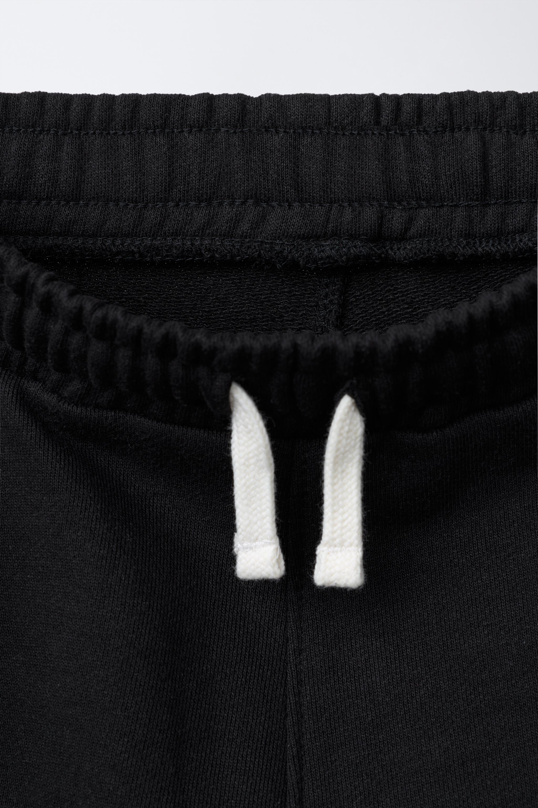 BARREL PANTS WITH LABEL